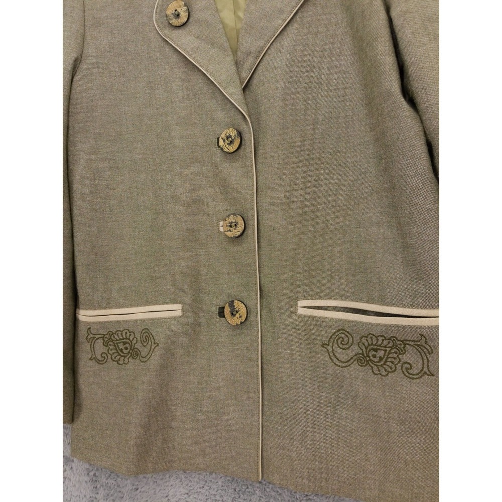 Alphorn Trachtenmode‎ Blazer Jacket Size 38 Bavarian Trachten - Picture 2 of 10